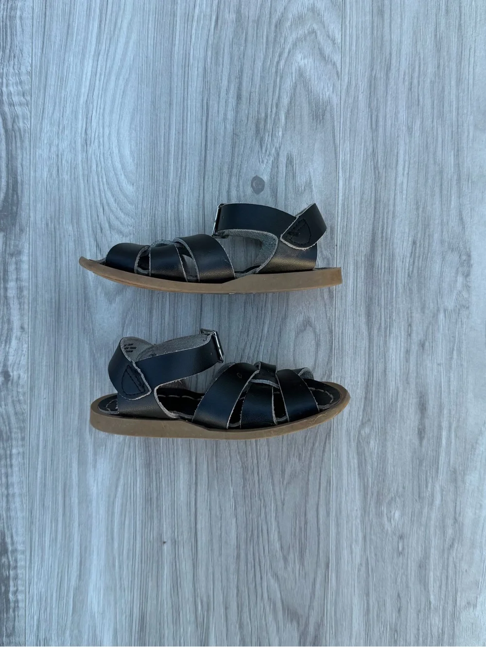 Salt Water Original  Sandals in Black - Little Kid